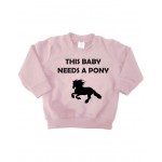 This baby needs a pony