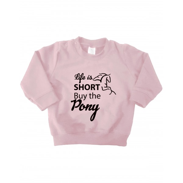 Life is short buy the pony